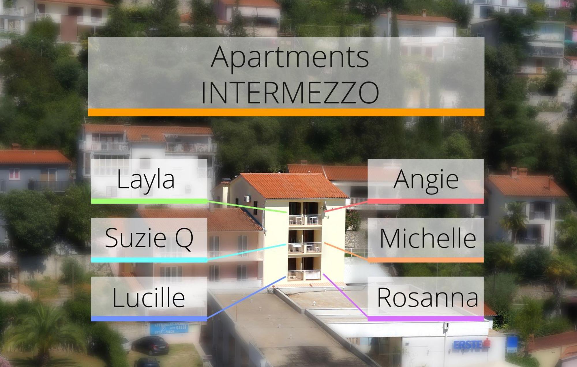 Apartment Lucille In Center Of Rabac Buitenkant foto