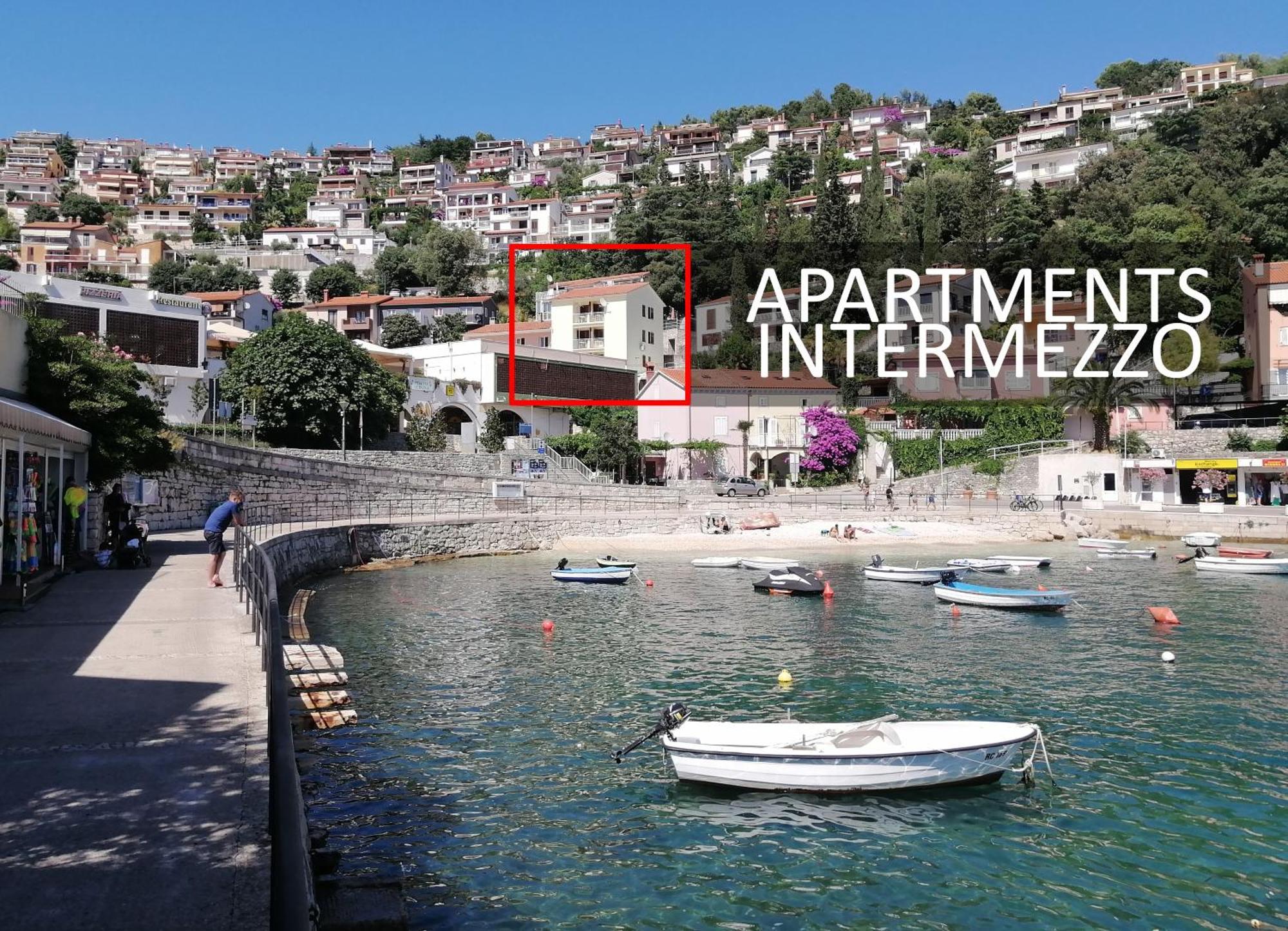 Apartment Lucille In Center Of Rabac Buitenkant foto
